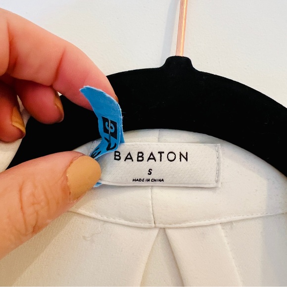 Babaton | Colourless, Silk-Like Blouse - Picture 6 of 6